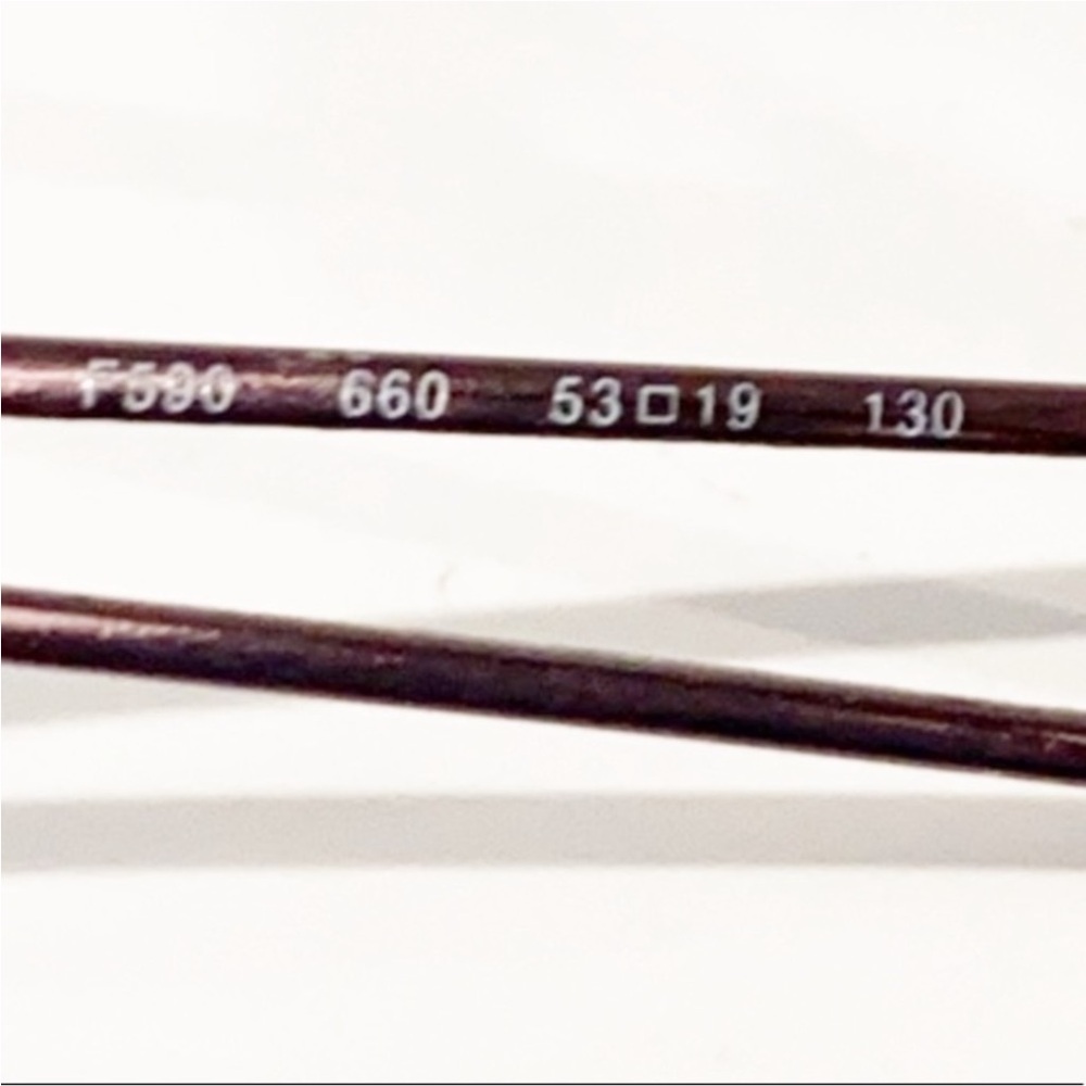 Authentic Fendi luxury designer signature prescription eyeglasses frames - Picture 9 of 11